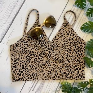 Brandy Melville Amaya Animal Print Tank